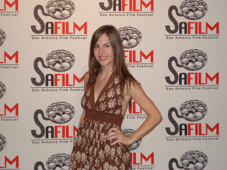 Stephanie Hunter at the San Antonio Film Festival screening of JACOB