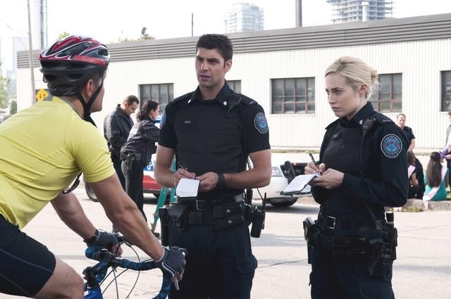Still of Landy Cannon and Travis Milne in Rookie Blue (2010)