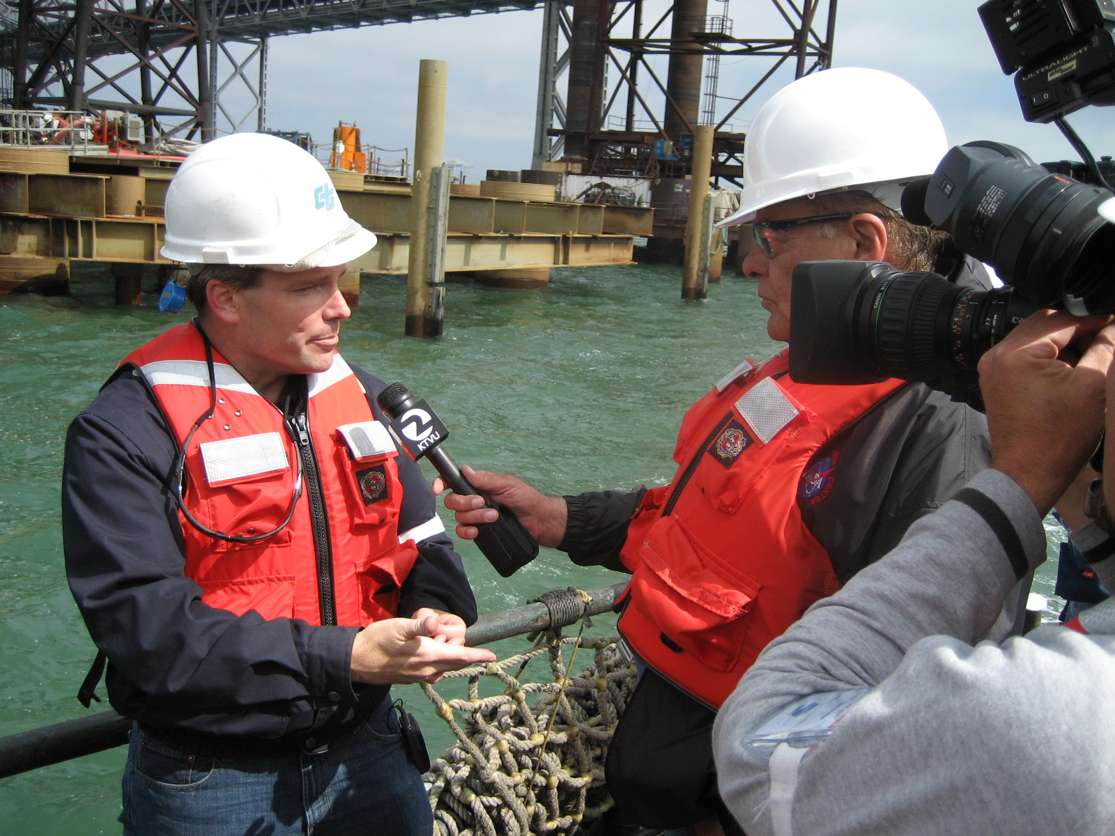 Maritime interview with KTVU 2 FOX News.