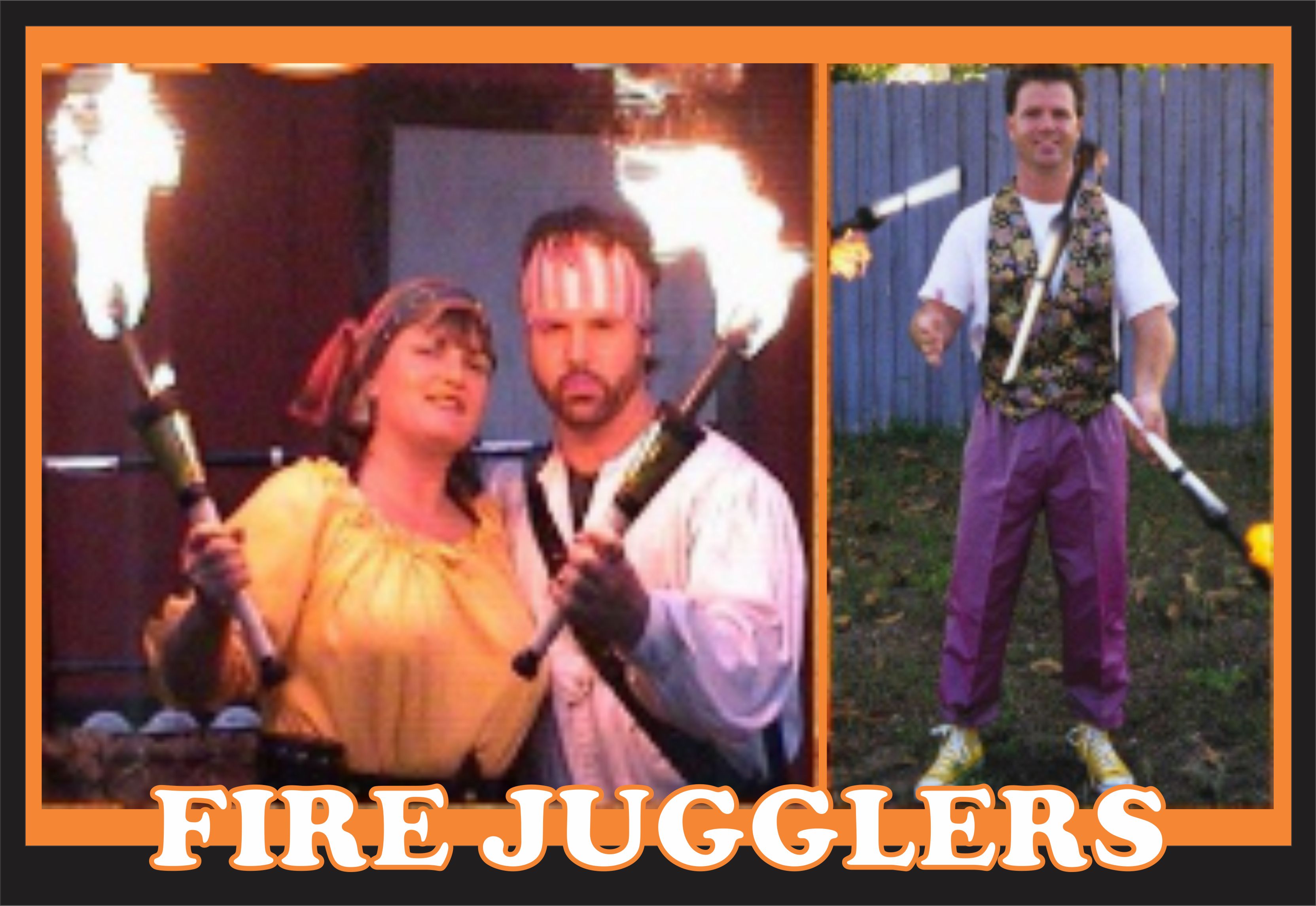 The MCINTOSH'S- Professional Fire Jugglers