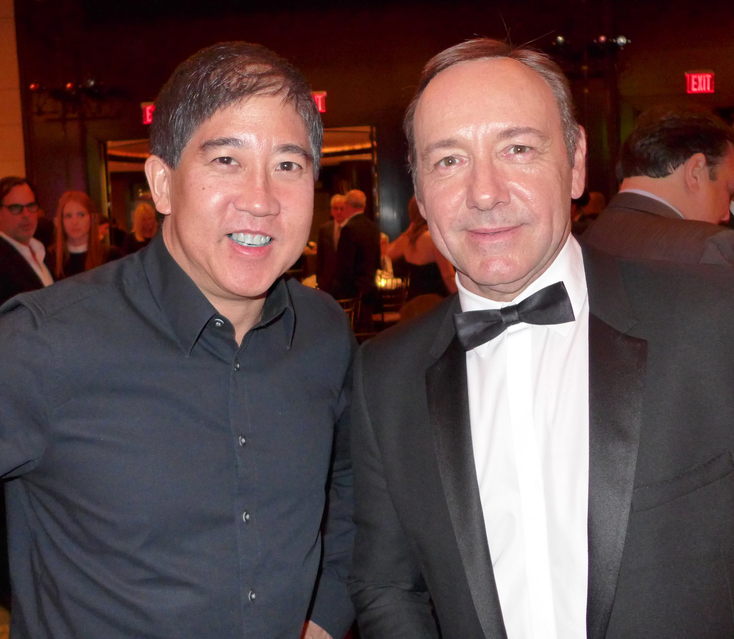 Stephen Mao-Kevin Spacey at the 25th Annual Revlon Rainforest Gala in New York City.