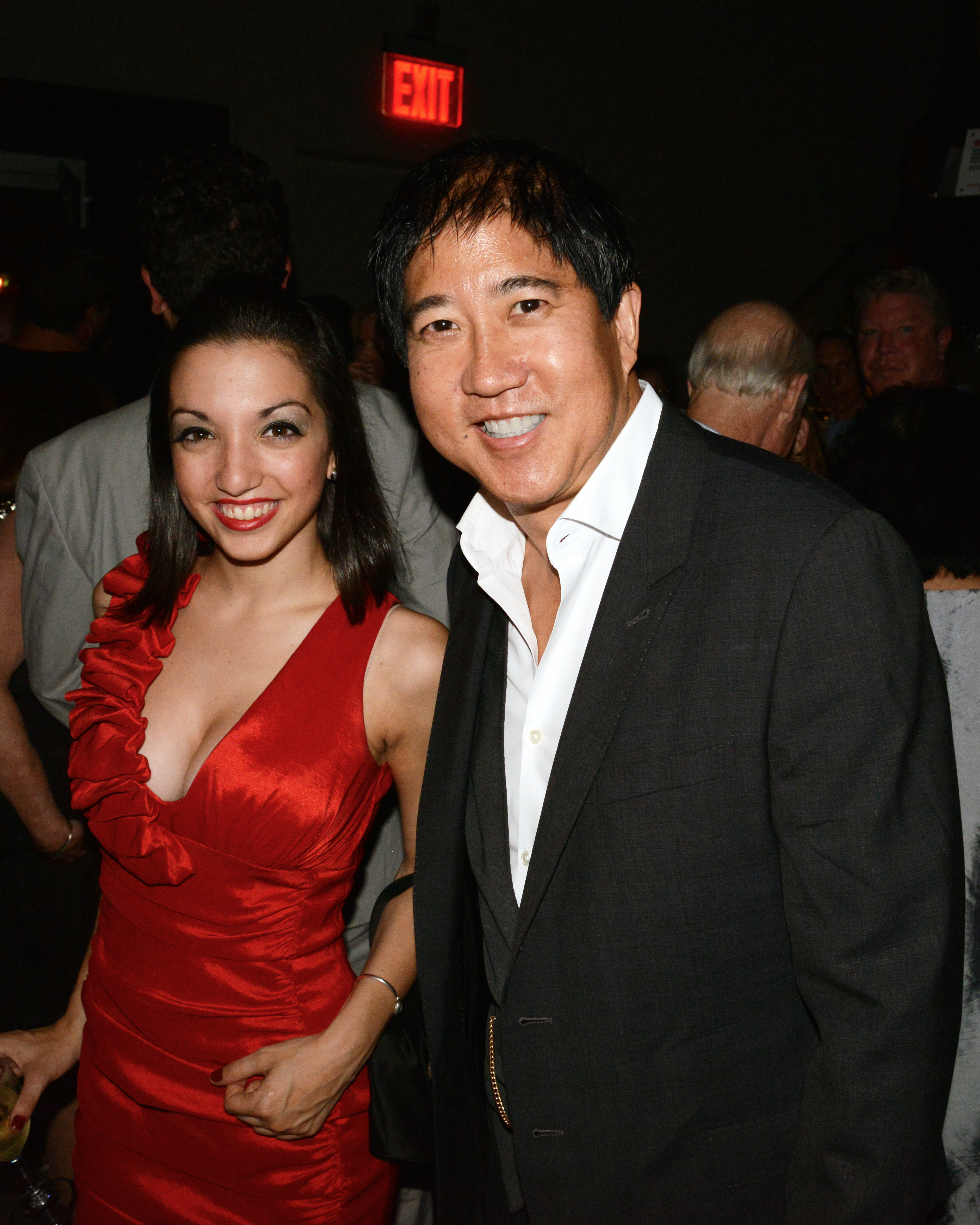 Stephen Mao-Julia Macchio, the daughter of Karate Kid master Ralph Macchio at the premiere of Girl Most Likely in New York.