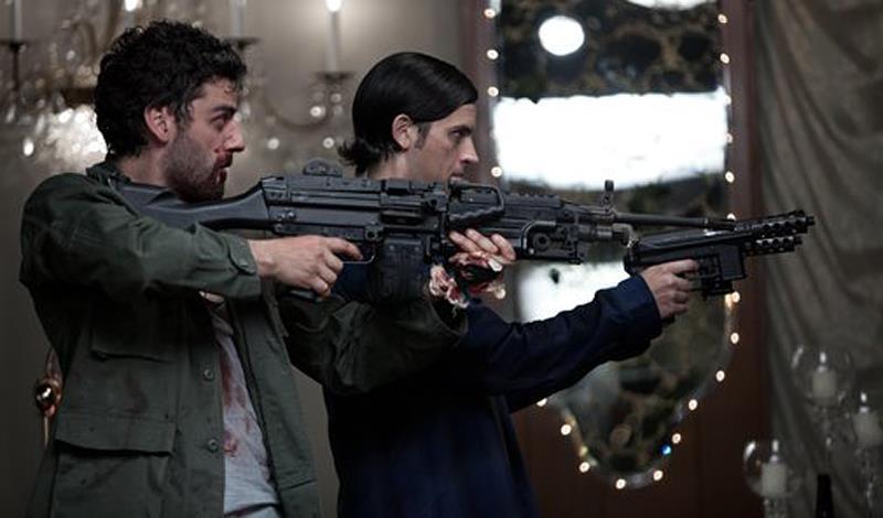 Still of Oscar Isaac and Brian Petsos in Revenge for Jolly! (2012)