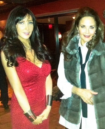 With Lynda Carter, NYC