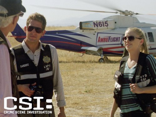 Still of Ted Danson, Elisabeth Harnois and Eric Szmanda in CSI kriminalistai (2000)