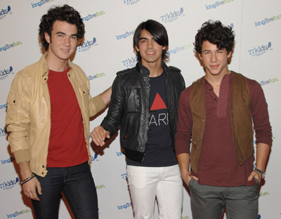 The Jonas Brothers, Kevin Jonas, Joe Jonas and Nick Jonas