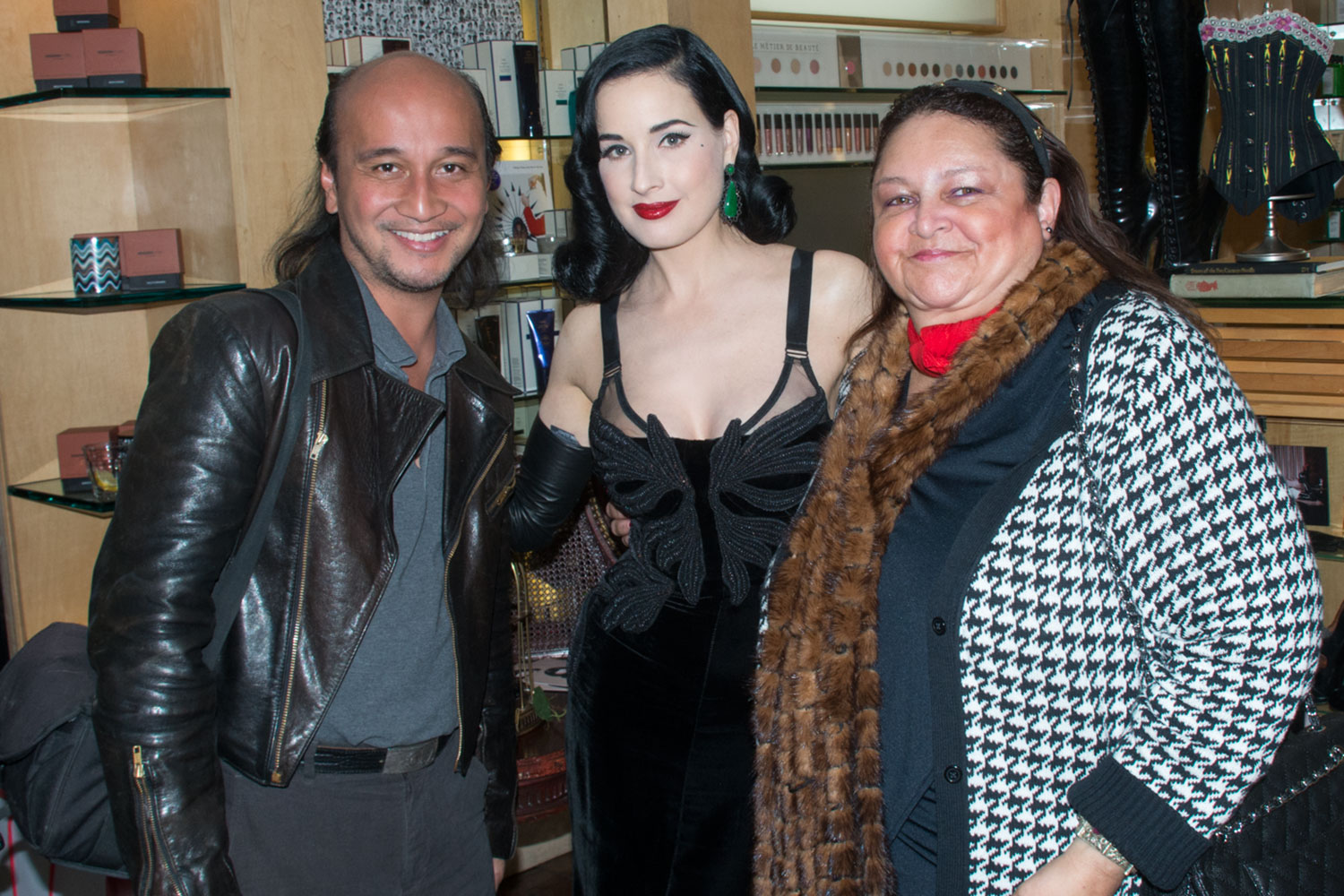 Dita Von Teese and Faith Boutin