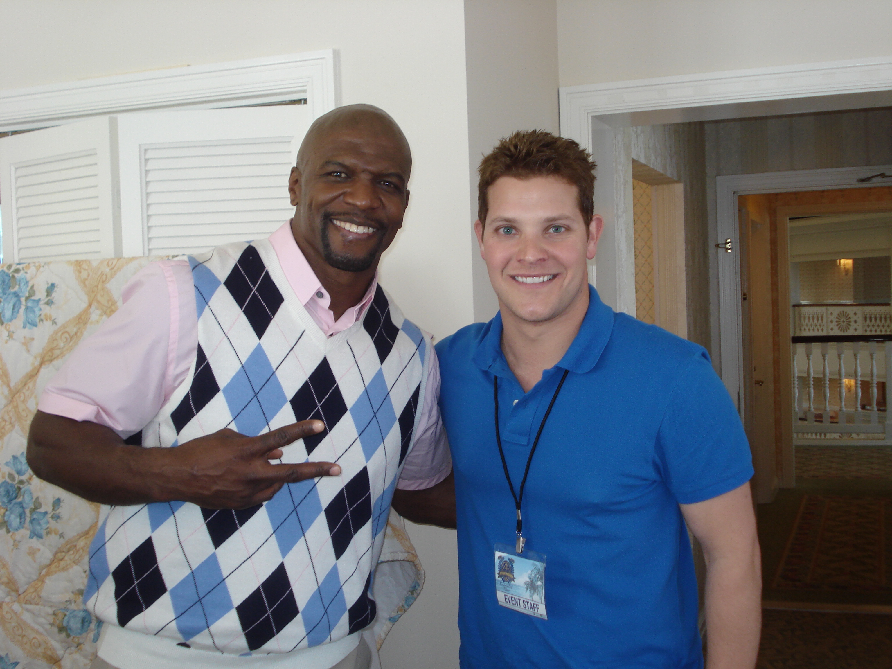 Terry Crews and Jeremy Palko