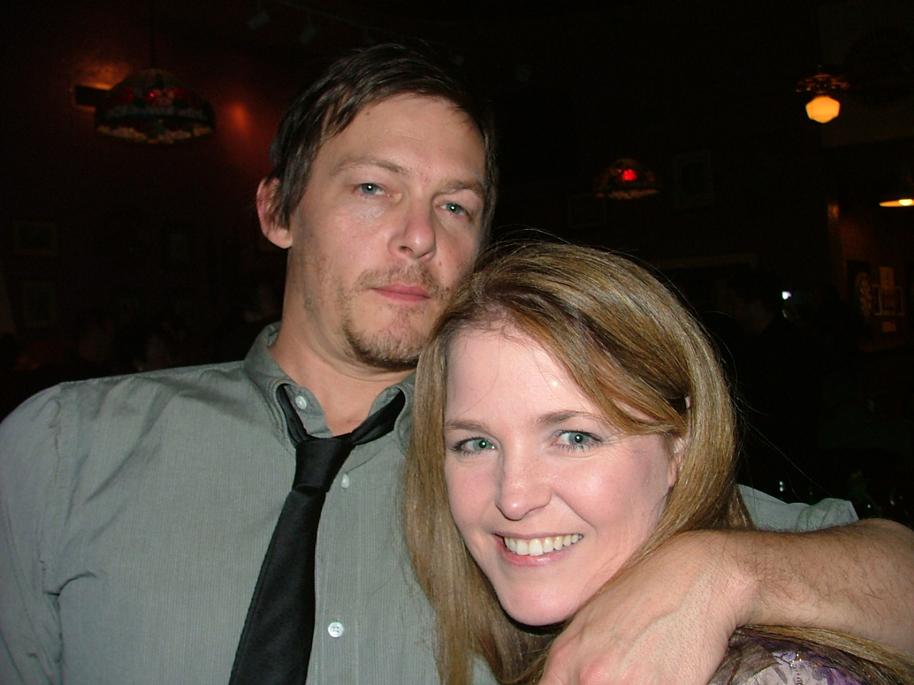 Norman Reedus and Wendy Shepherd at The Boondock Saints II: All Saints Day L.A. Premiere and after party.