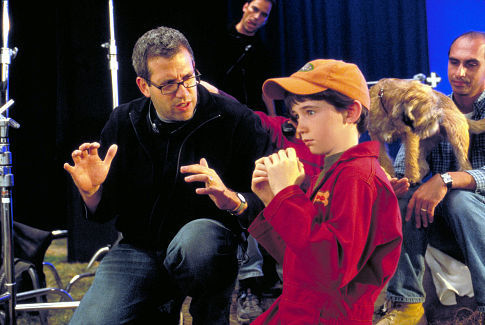 Liam Aiken and John Hoffman in Good Boy! (2003)