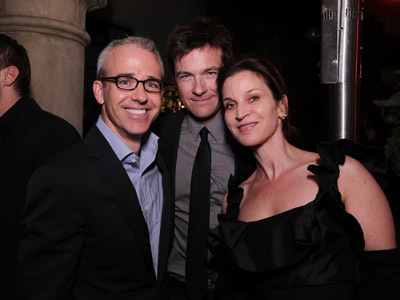 Jason Bateman, Amanda Anka and Jess Cagle