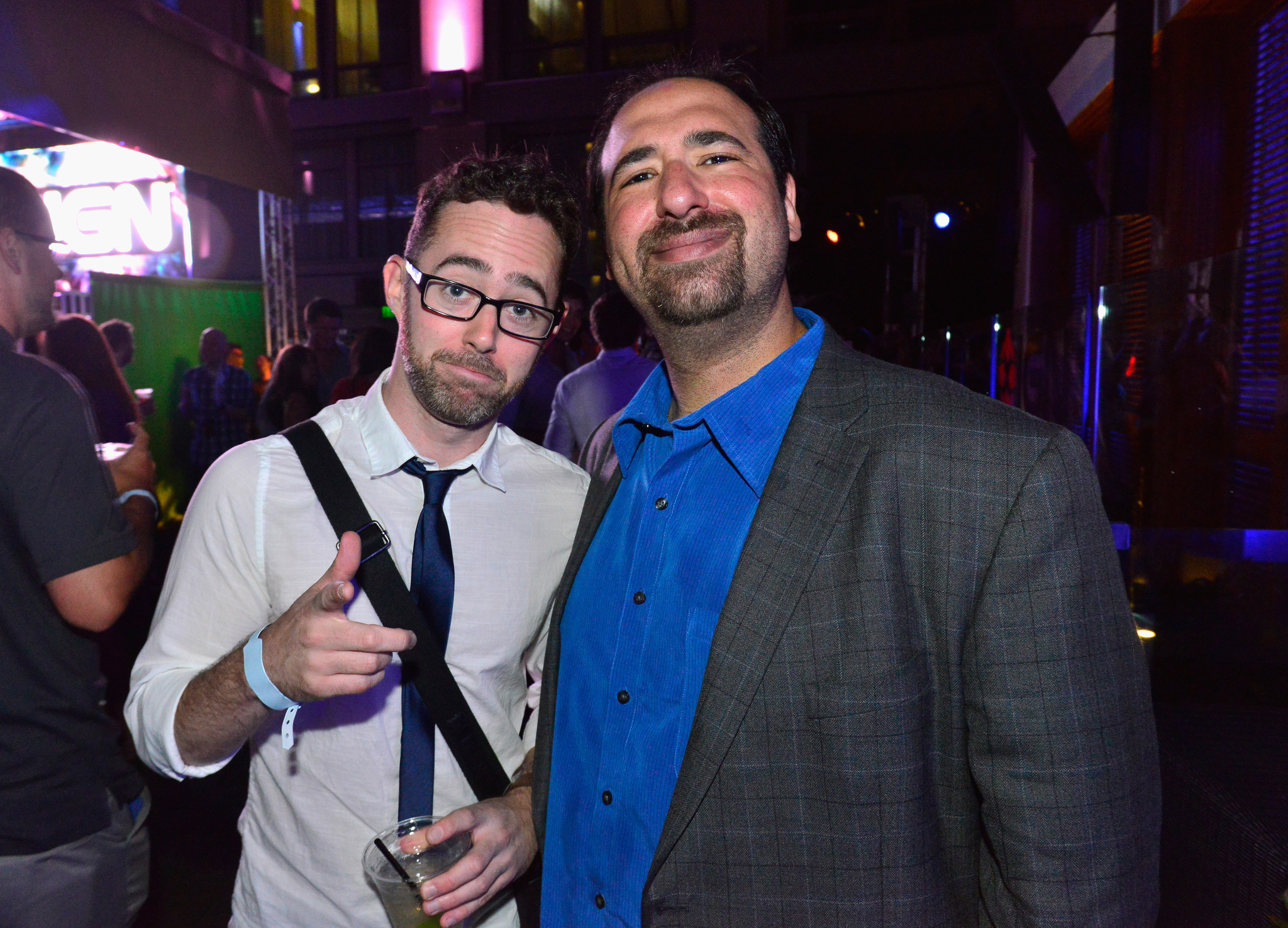 Jason Kaplan and Steve Brandano at event of The World's End (2013)