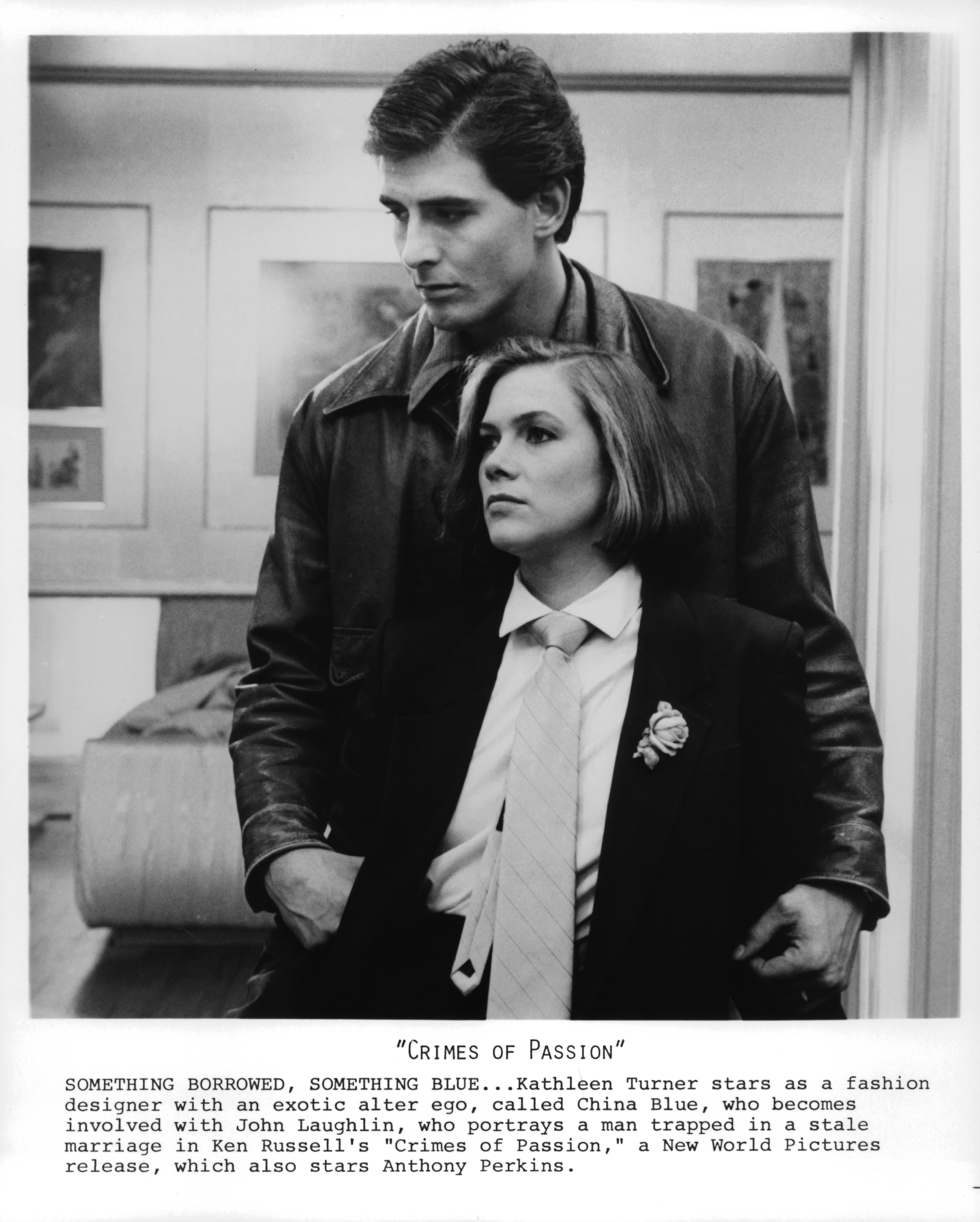 Still of Kathleen Turner and John Laughlin in Crimes of Passion (1984)