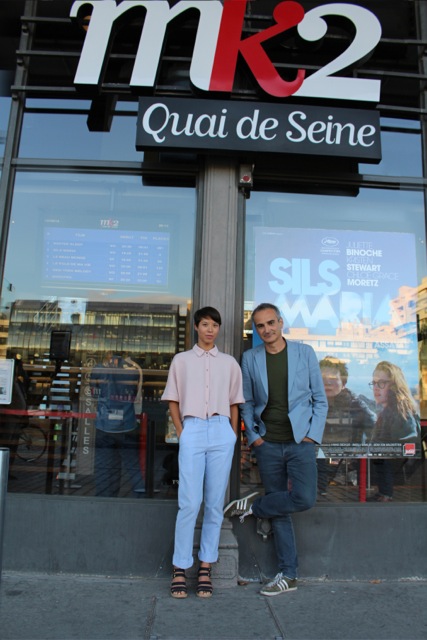 Claire Tran & Olivier Assayas attending the Première of 