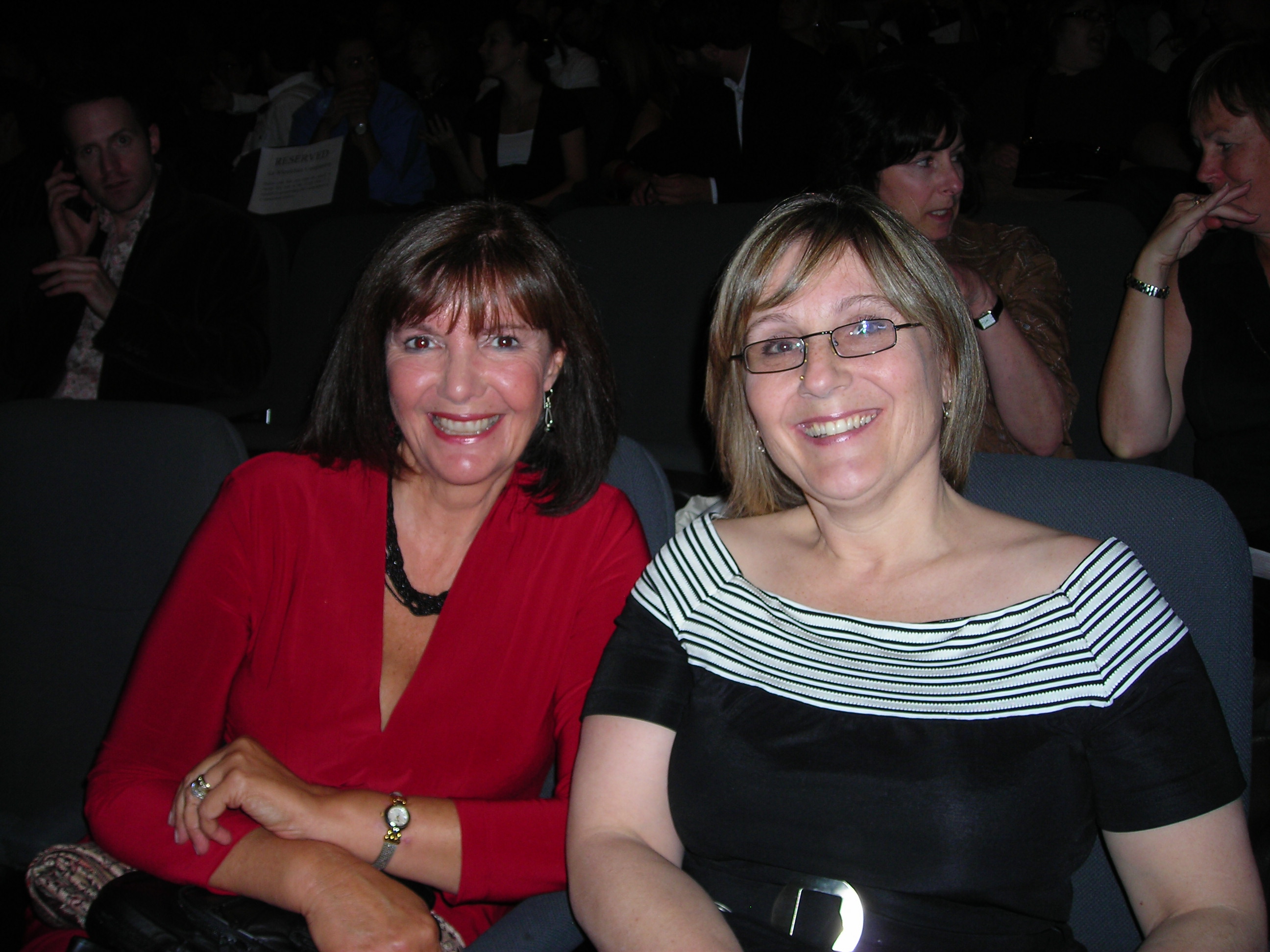 With my wonderful agent, Teri Ritter Boyack at The Toronto International Film Festival