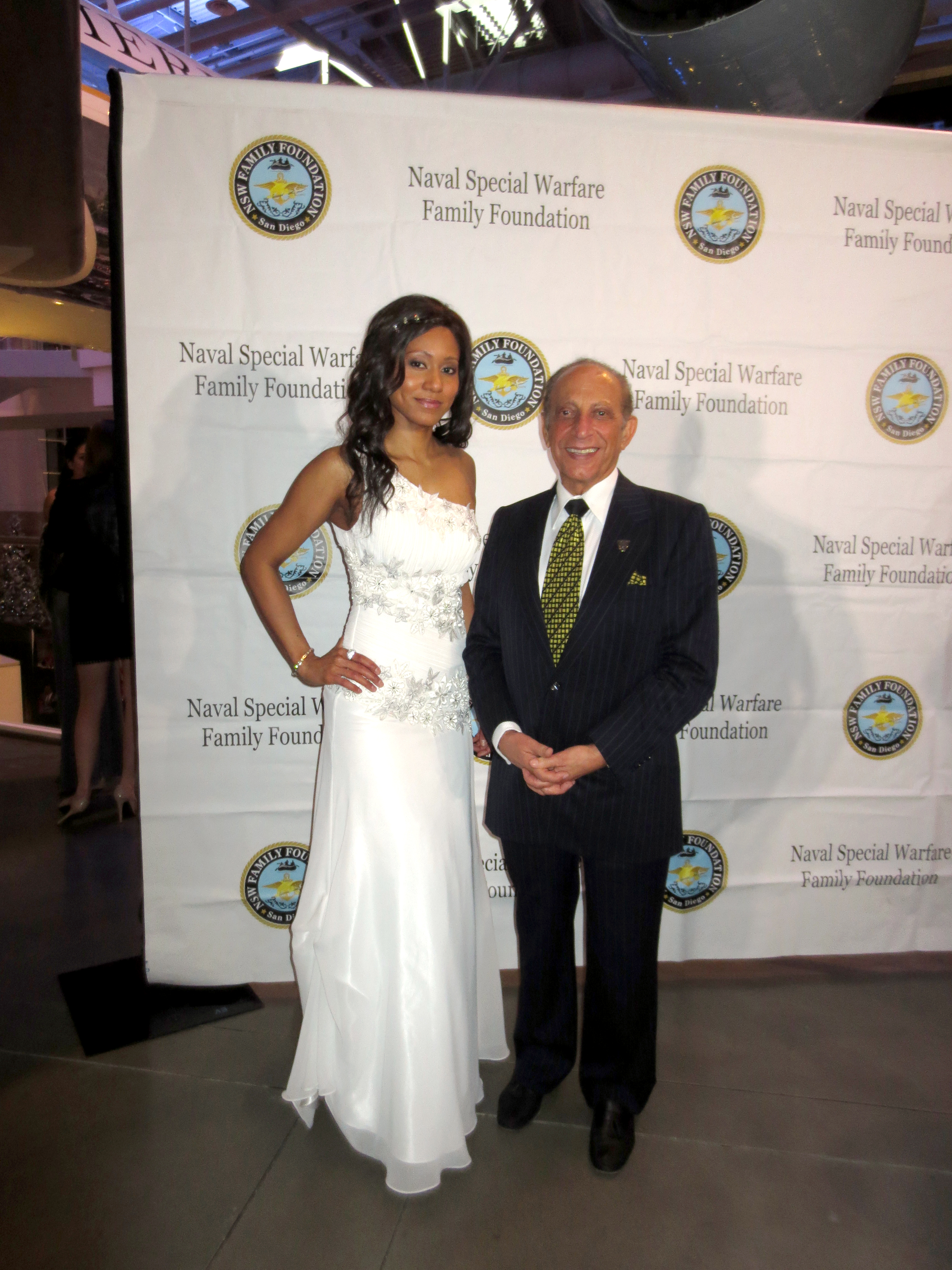 Vaja & Beverly Hills Mayor Jimmy Delshad at the One Night for the Love of Our Country IAVA & NSWFF Fundraiser