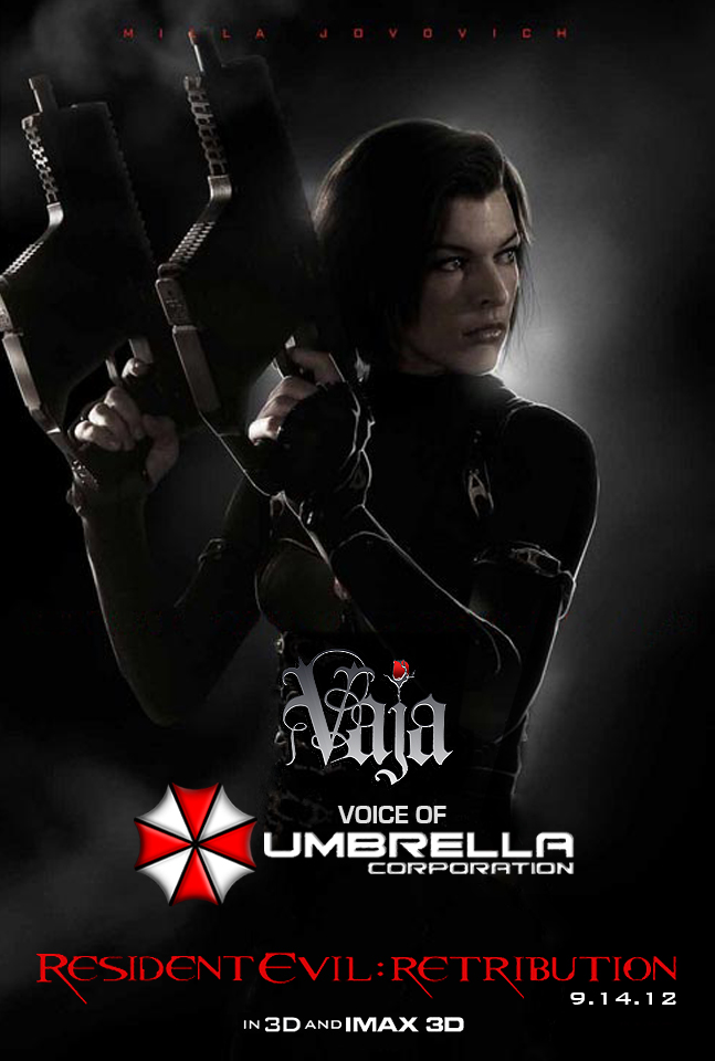 Vaja is the Voice of Umbrella Corporation in the 3D sci-fi action feature film 