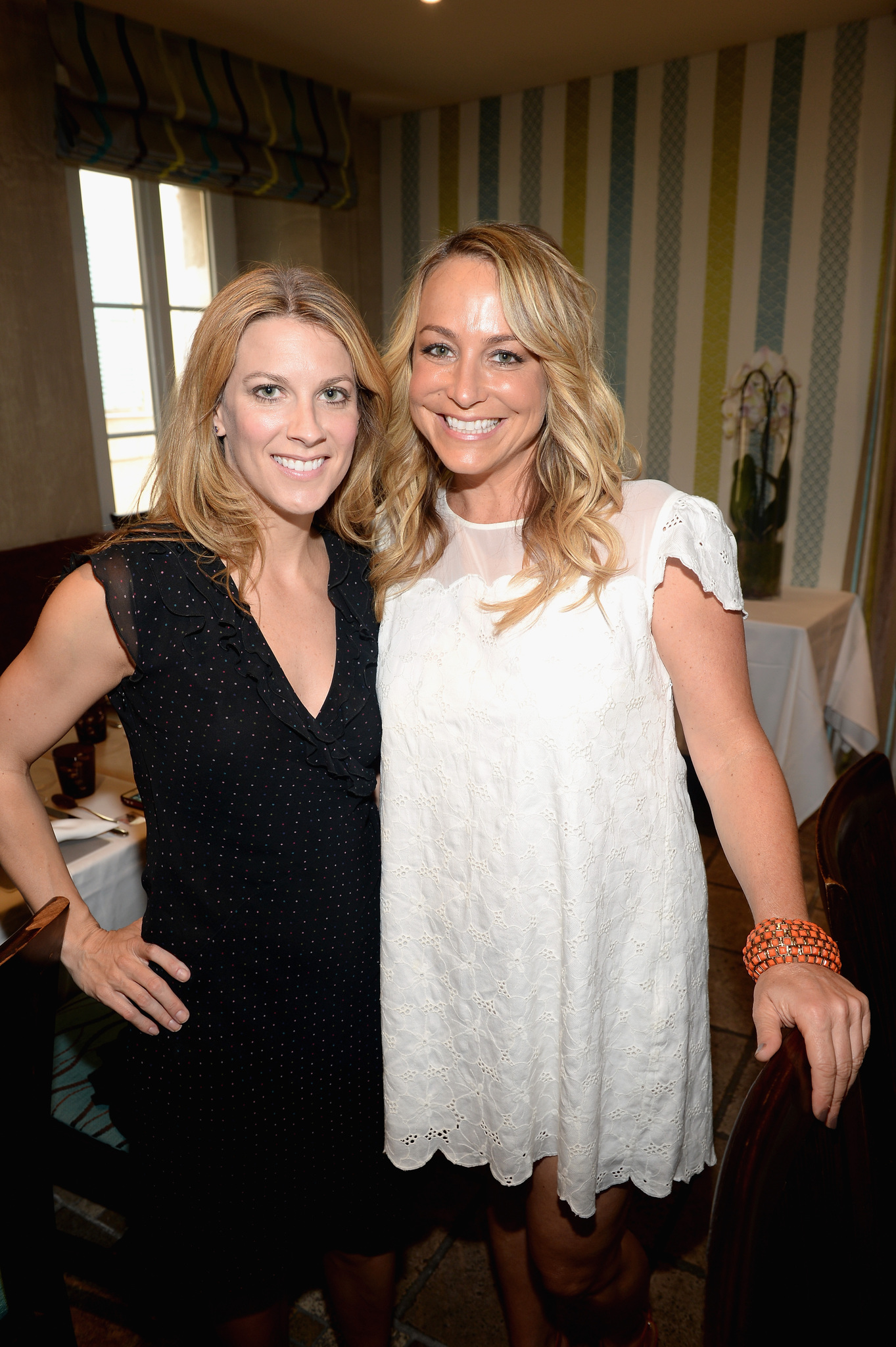 ZEFR's Amy McGee and IMDb's Emily Glassman attend the IMDB's 2013 Cannes Film Festival Dinner Party during the 66th Annual Cannes Film Festival at Restaurant Mantel on May 20, 2013 in Cannes, France.