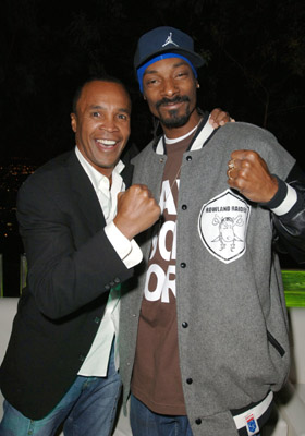 Snoop Dogg and Sugar Ray Leonard