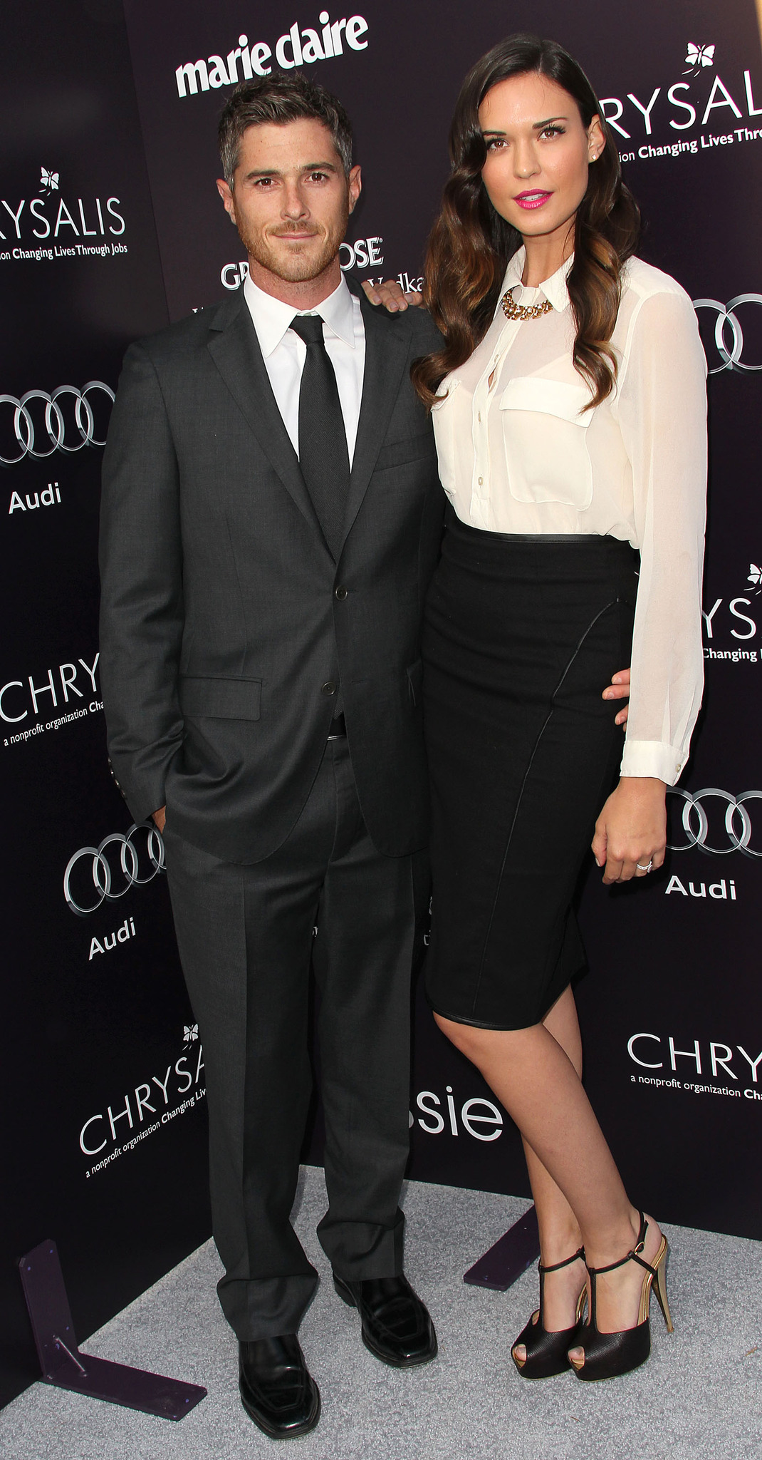 Odette Annable and Dave Annable