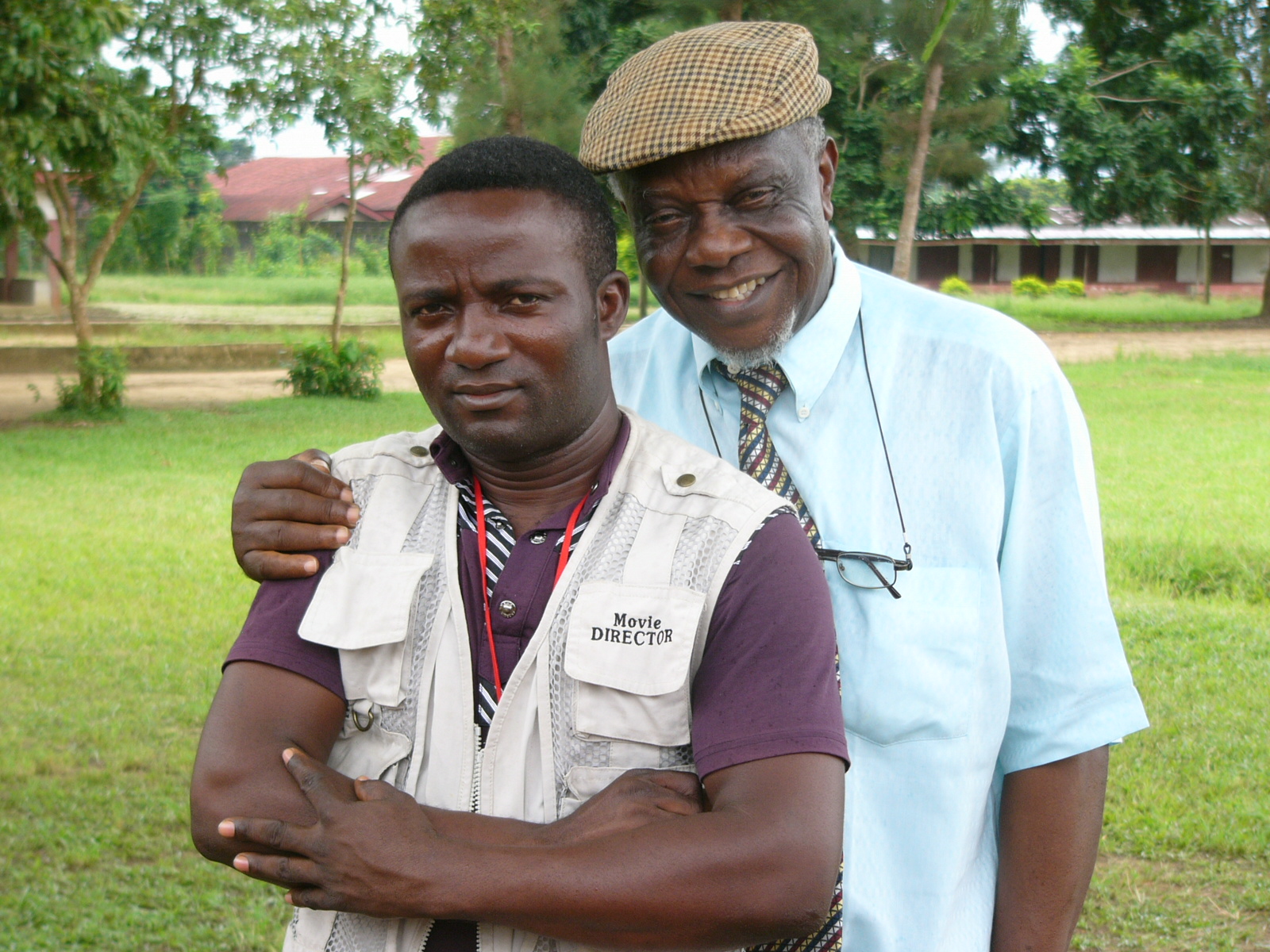 VETRAN ACTOR JUTUS ESIRI AND OBED JOE NIGERIA FILM MAKER AND DIRECTOR