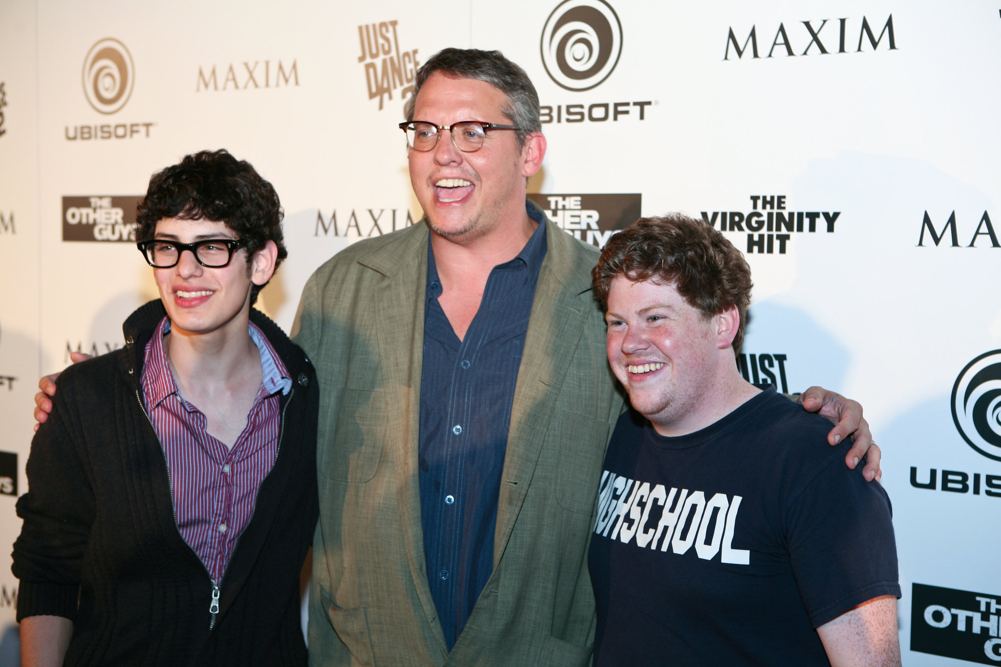 Adam McKay, Matt Bennett and Zack Pearlman at event of The Virginity Hit (2010)