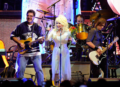 Dolly Parton, Vince Gill and Keith Urban