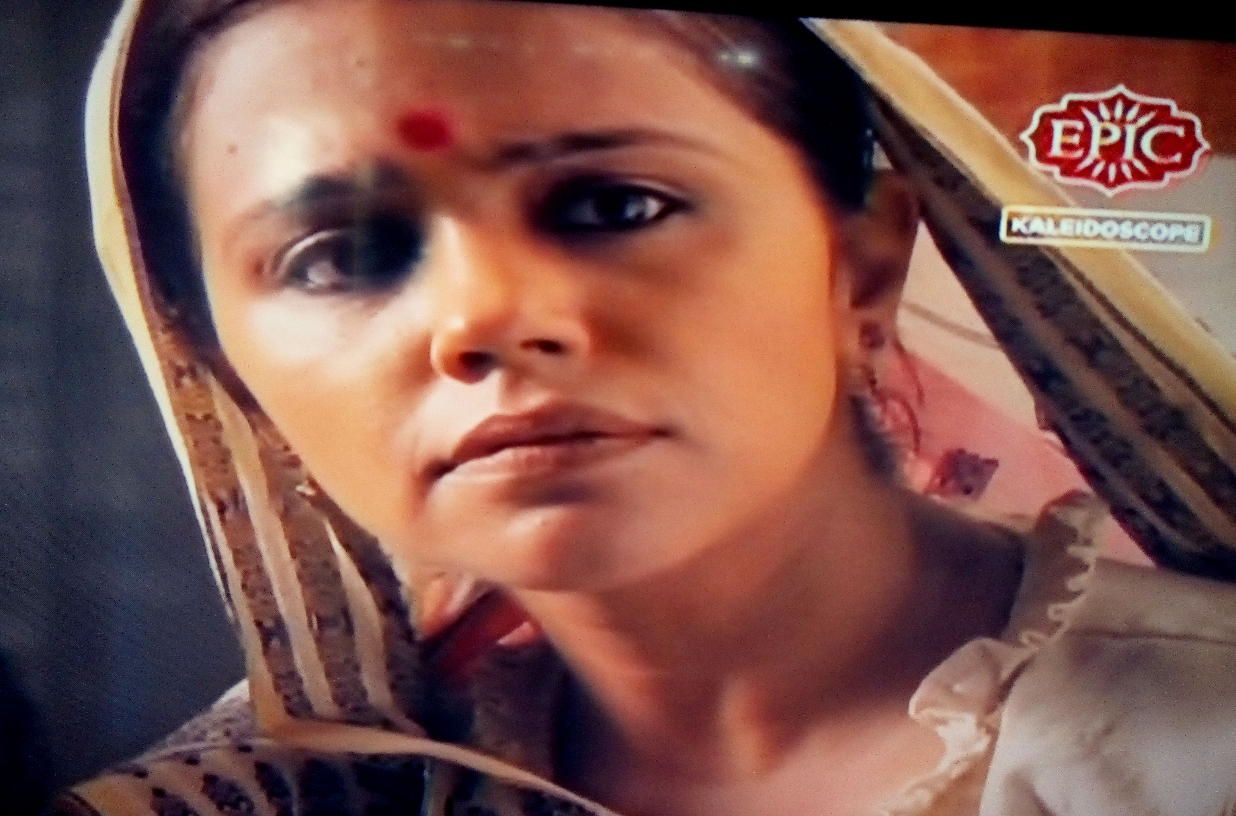 Playing Durgadevi, one of the first women revolutionaries who fought against the British, in ADRISHYA on Epic channel