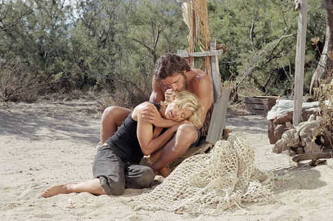 Still of Madonna and Adriano Giannini in Swept Away (2002)