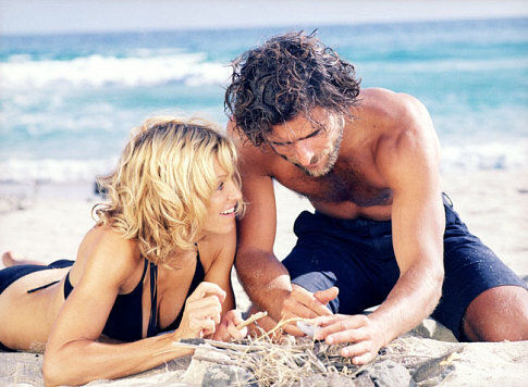 Still of Madonna and Adriano Giannini in Swept Away (2002)