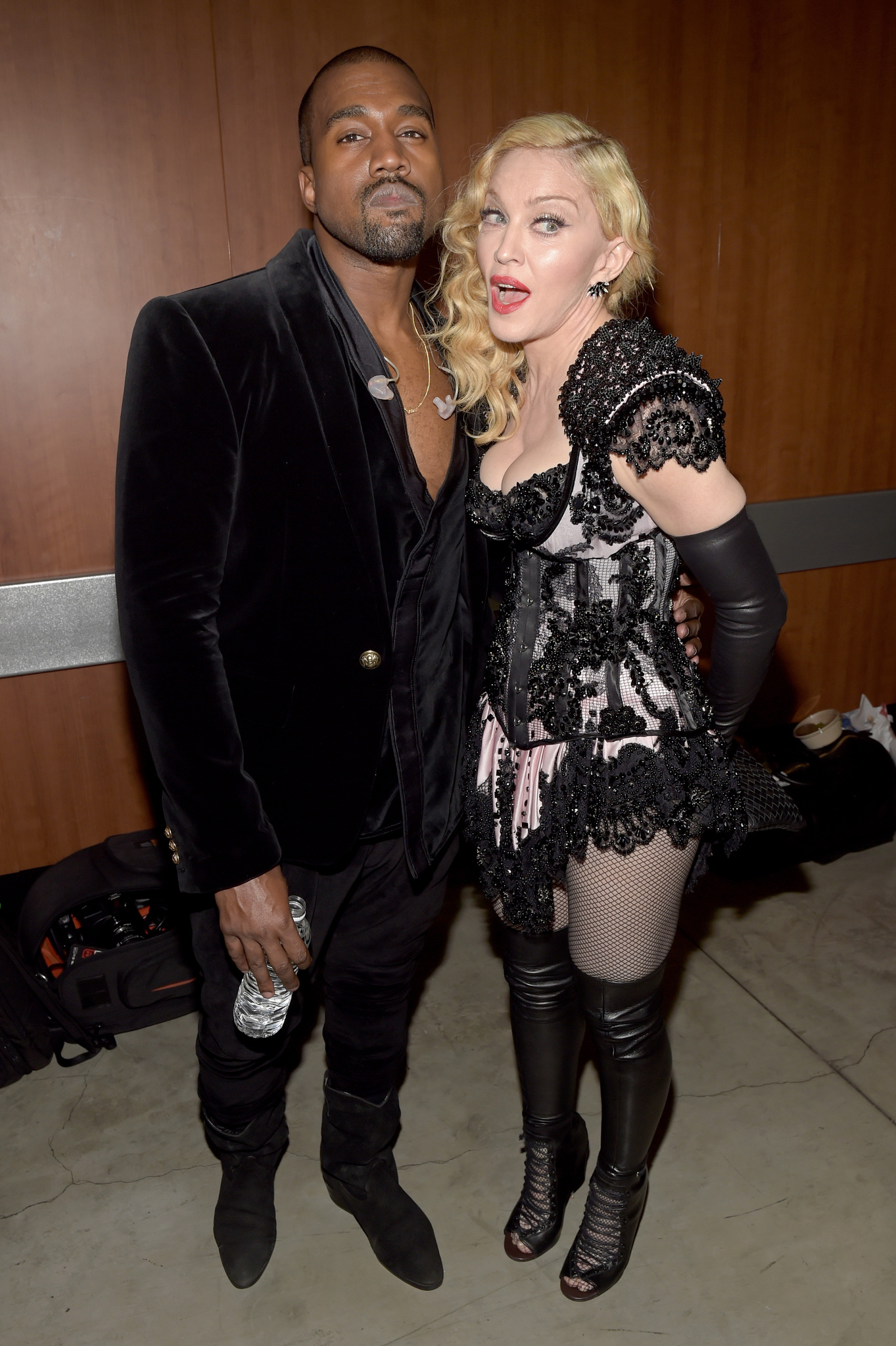 Madonna and Kanye West in The 57th Annual Grammy Awards (2015)