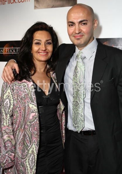 Sean Solimon and Fataneh (Solimon's mother) at 