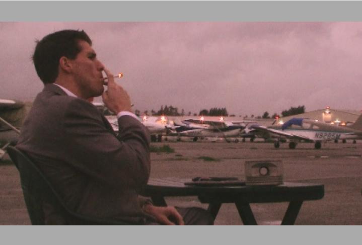 Still photo from the short film Insignificance. This portion of the film was taken at an airport in norther L.A.