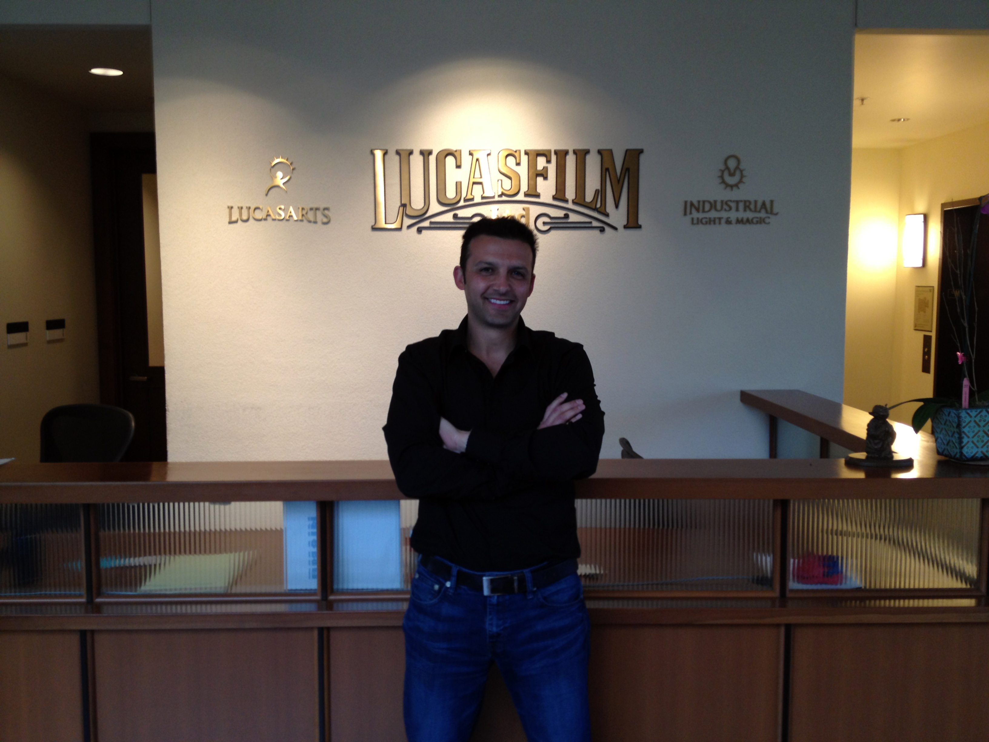 William Lucas meeting at LucasFilm.