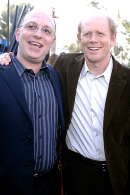 Ron Howard and Akiva Goldsman at event of Cinderella Man (2005)