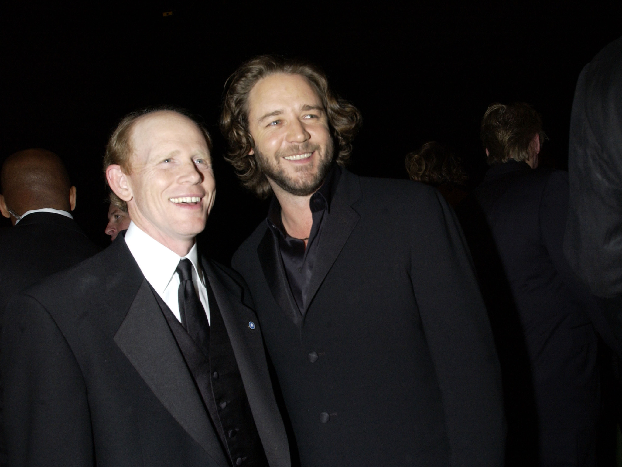 Russell Crowe and Ron Howard