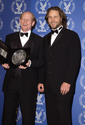 Russell Crowe and Ron Howard