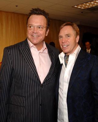 Tom Arnold and Tommy Hilfiger