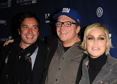 Sharon Stone, Tom Arnold and Jimmy Fallon at event of The Year of Getting to Know Us (2008)