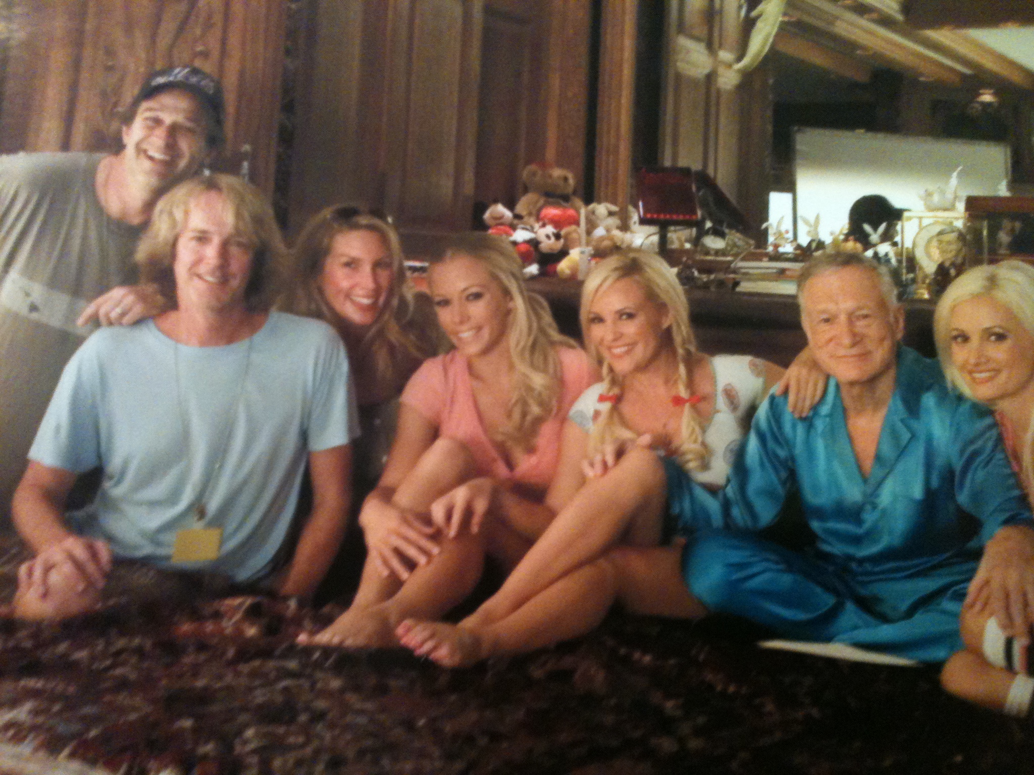 Allan Covert, Fred Wolf, Heather Parry, the Girls Next Door and Hef; the House Bunny, Wolf directing