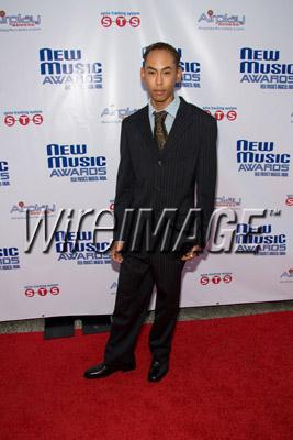 Actor Chris Blount, on the red capret at the 2008 New Music Awards, Held at the Avalon Theater on November 22.