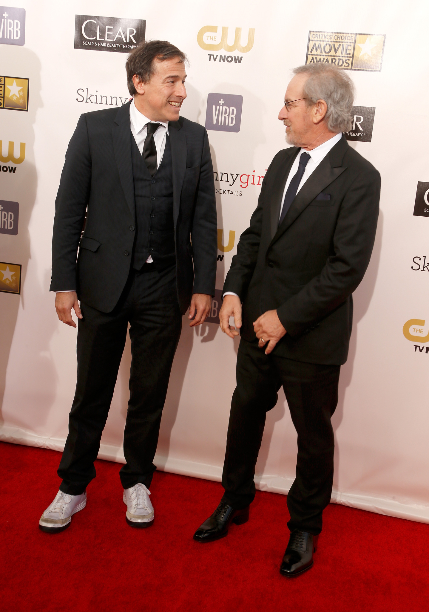 Steven Spielberg and David O. Russell