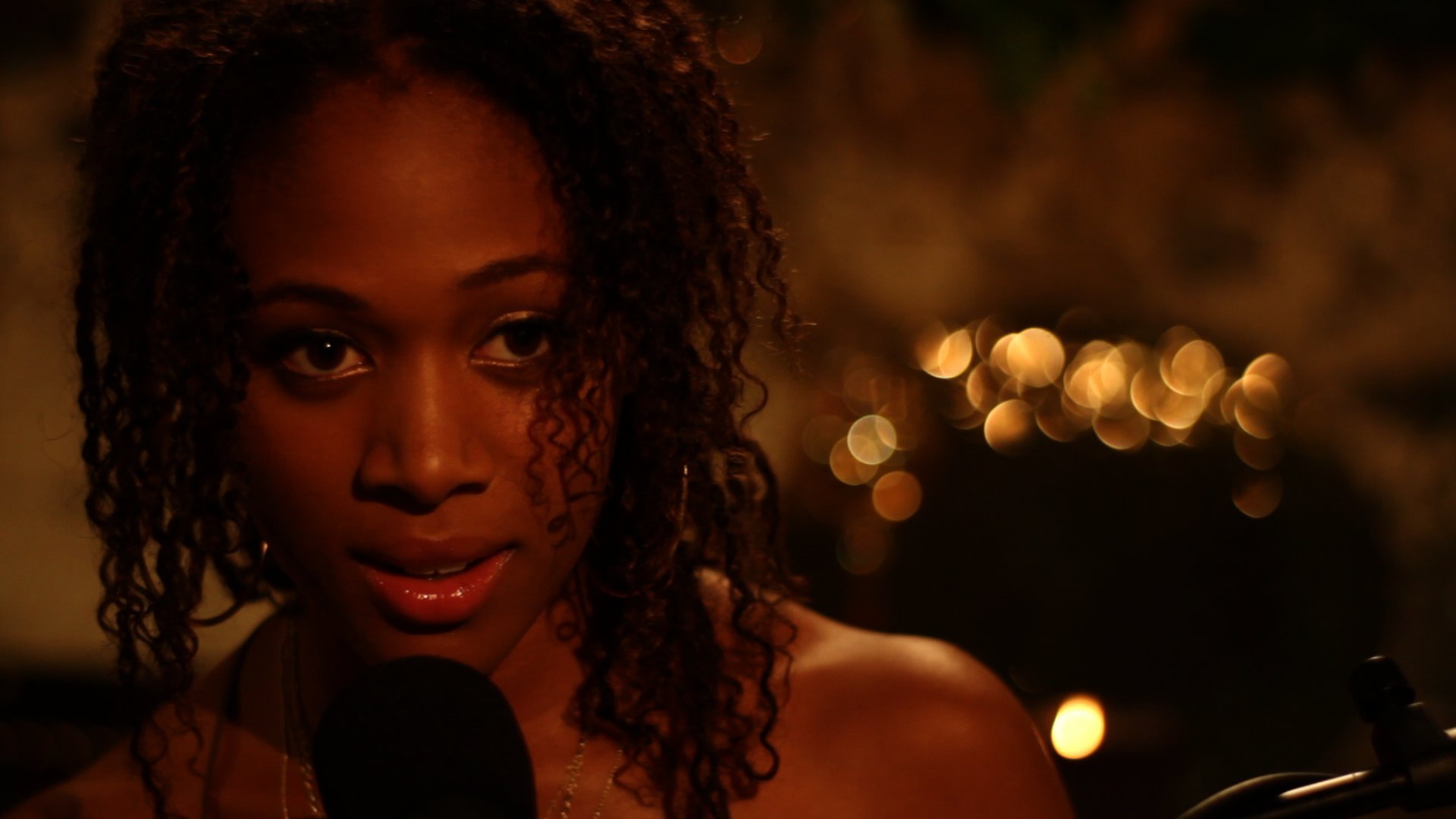 MY LAST DAY WITHOUT YOU production still of lead actress Nicole Beharie