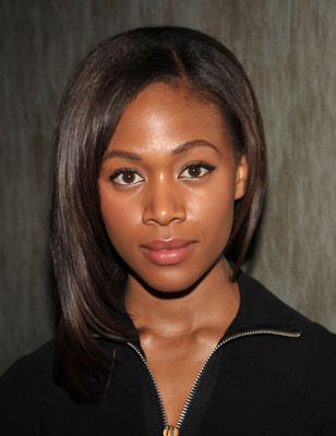 Nicole Beharie at event of American Violet (2008)