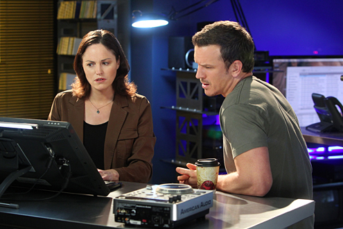 Jorja Fox, Josh Randall, 