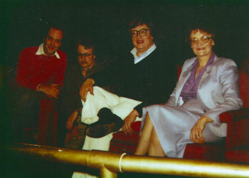 Davies and his Mother with Siskel & Ebert