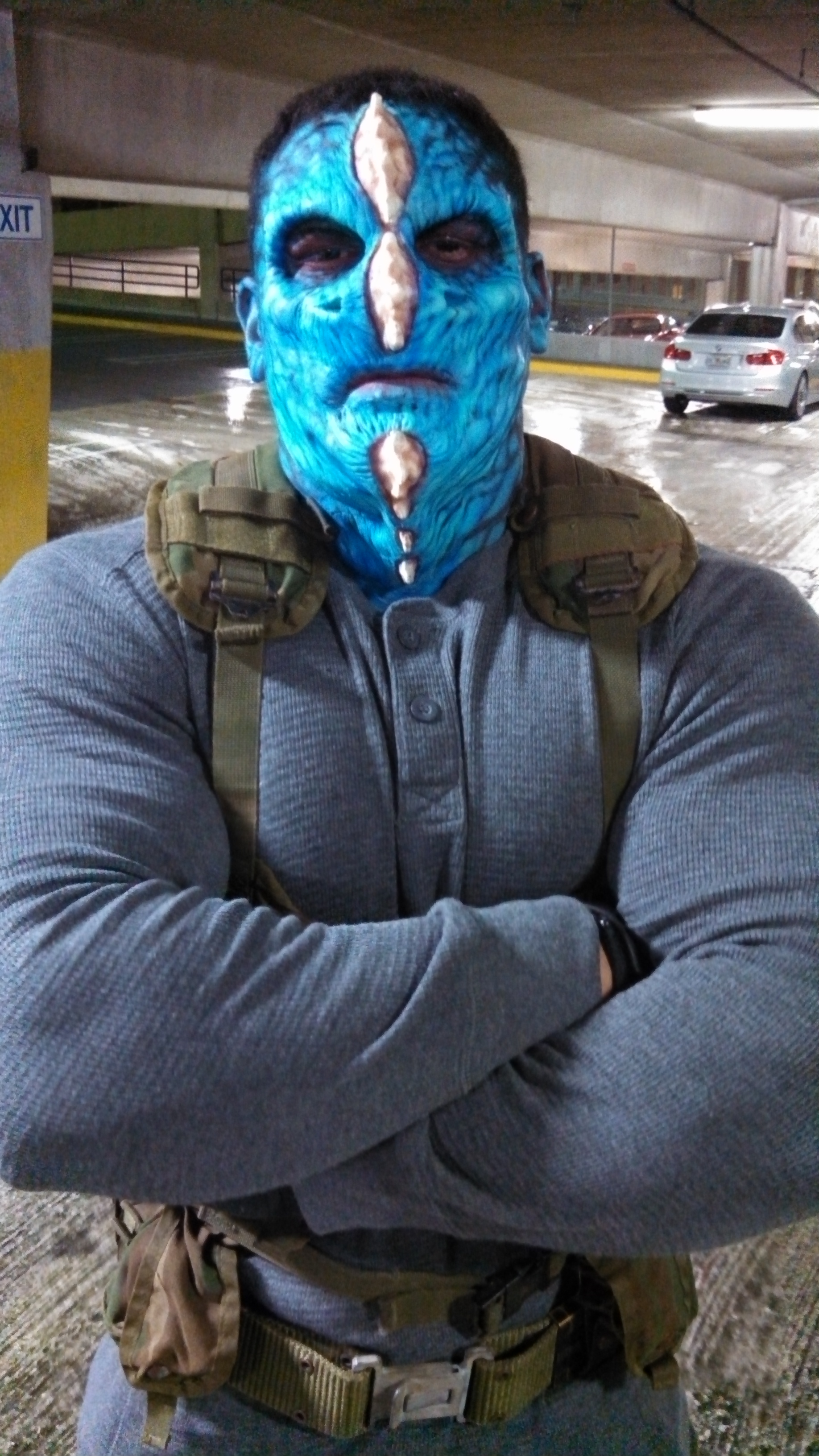 Actor Nicholas Simmons (Super Villain).