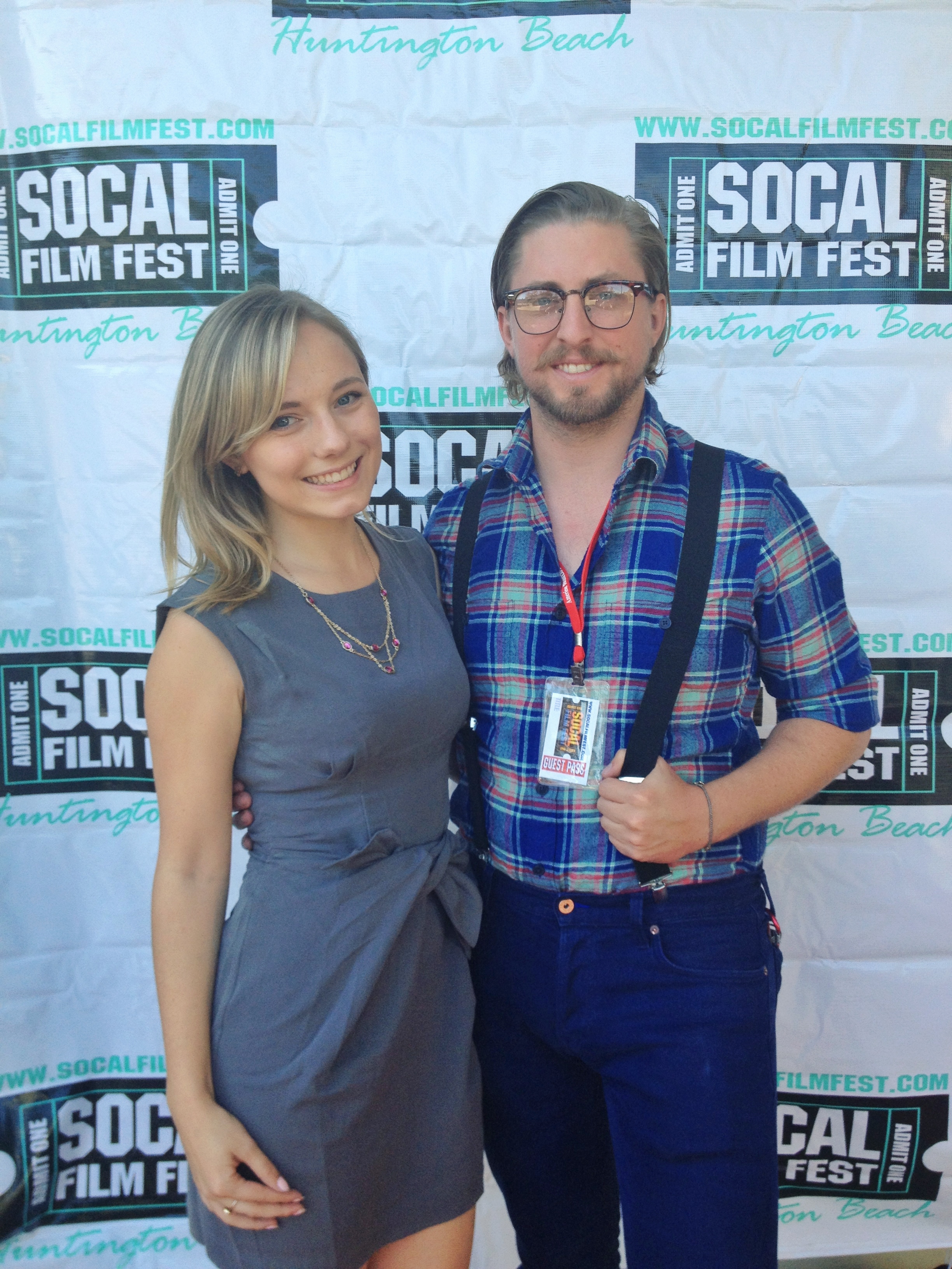 Seri DeYoung and Nick Brokaw at the premiere of Daisy