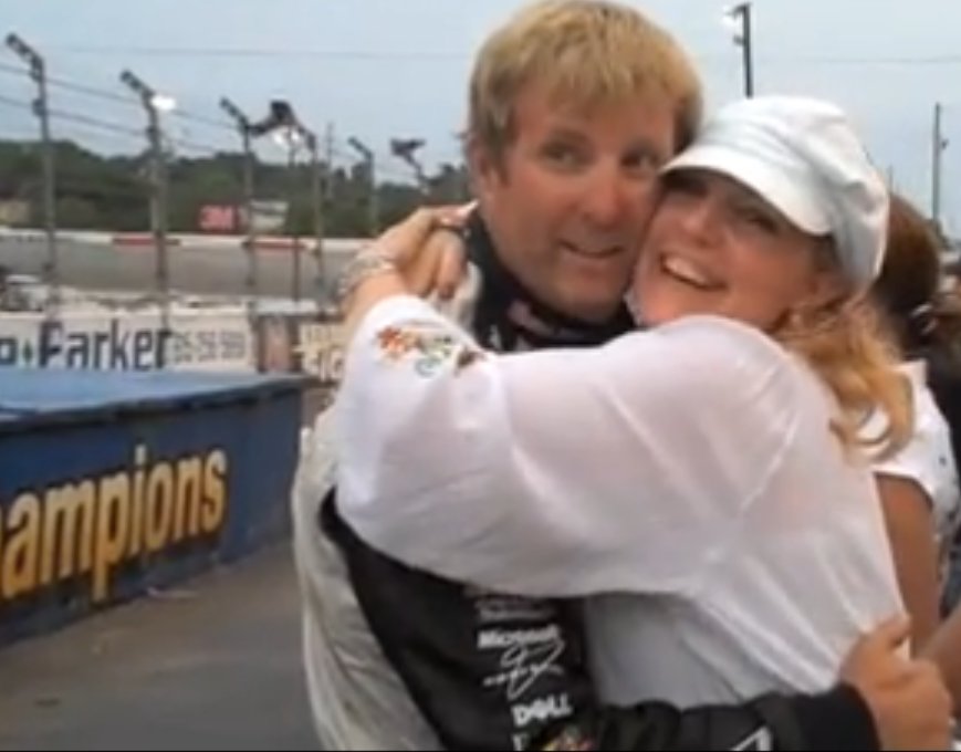 Me and NASCAR icon Sterling Marlin @ Nashville Raceway.