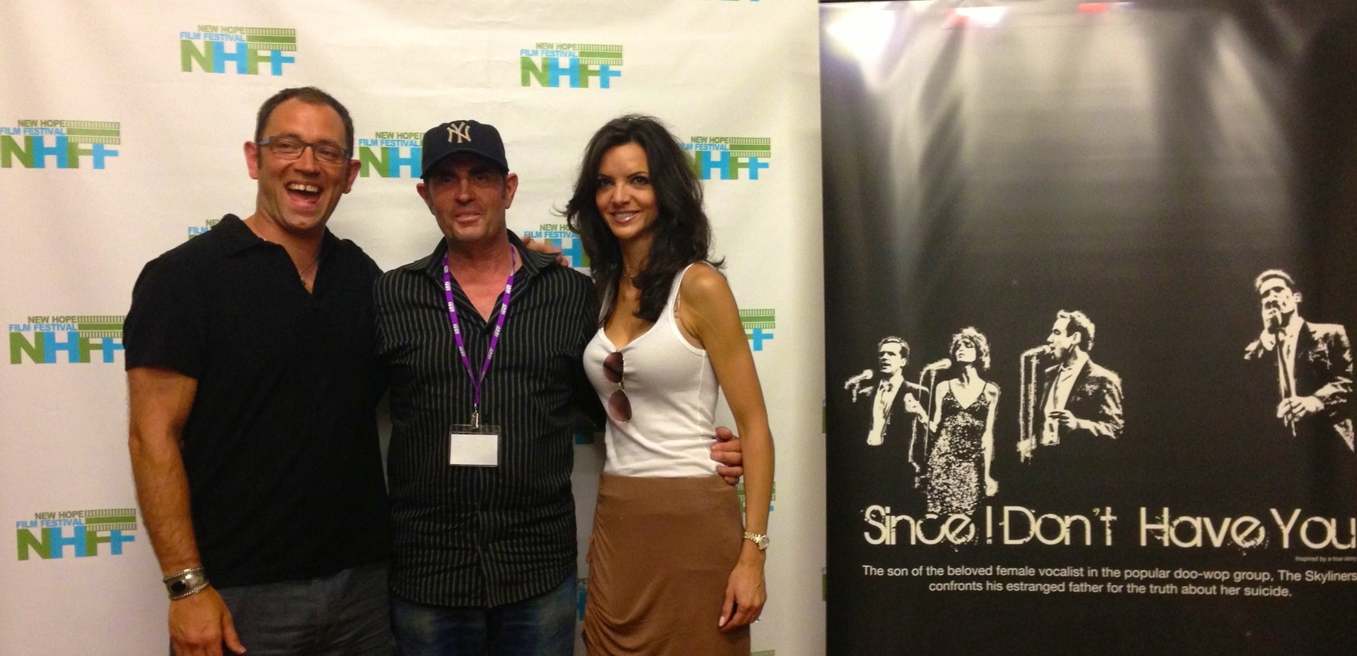 Kenny, Thom, Kristin at New Hope Film Festival 2013